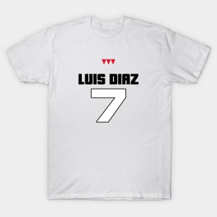 Liverpool Luis Diaz 7 T-Shirt